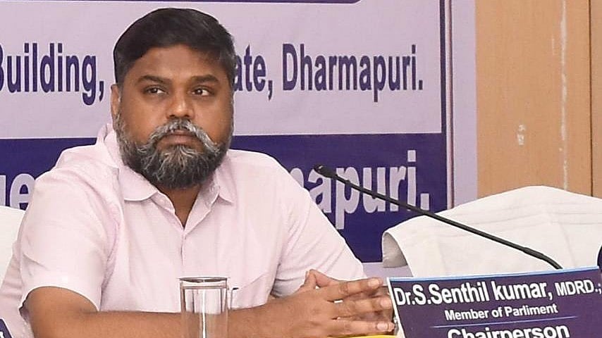 <div class="paragraphs"><p>DMK Lok Sabha member DNV Senthil Kumar</p></div>