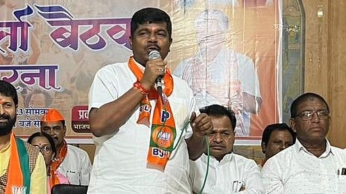 <div class="paragraphs"><p>Janajati Suraksha Manch (JSM) leader Prakash Singh Uikey.</p></div>