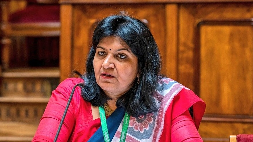 <div class="paragraphs"><p>Senior BJP leader and Bhubaneswar MP Aparajita Sarangi.</p></div>