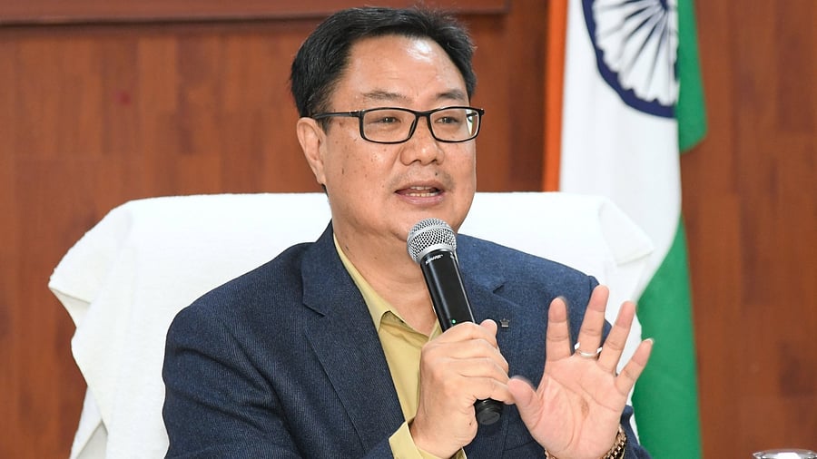 <div class="paragraphs"><p>Earth Sciences Minister Kiren Rijiju.</p></div>