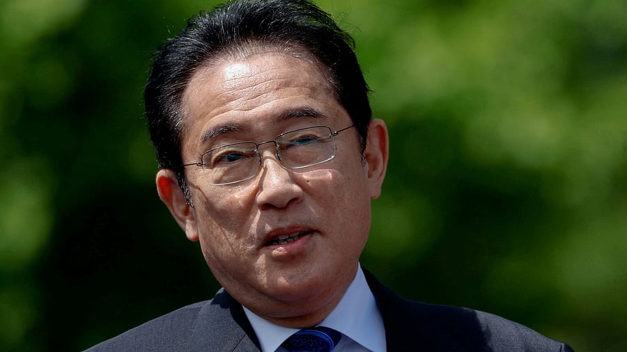 <div class="paragraphs"><p> Japan's Prime Minister Fumio Kishida </p></div>