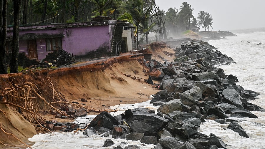 State begins Rs 800-cr project to save fragile coast.