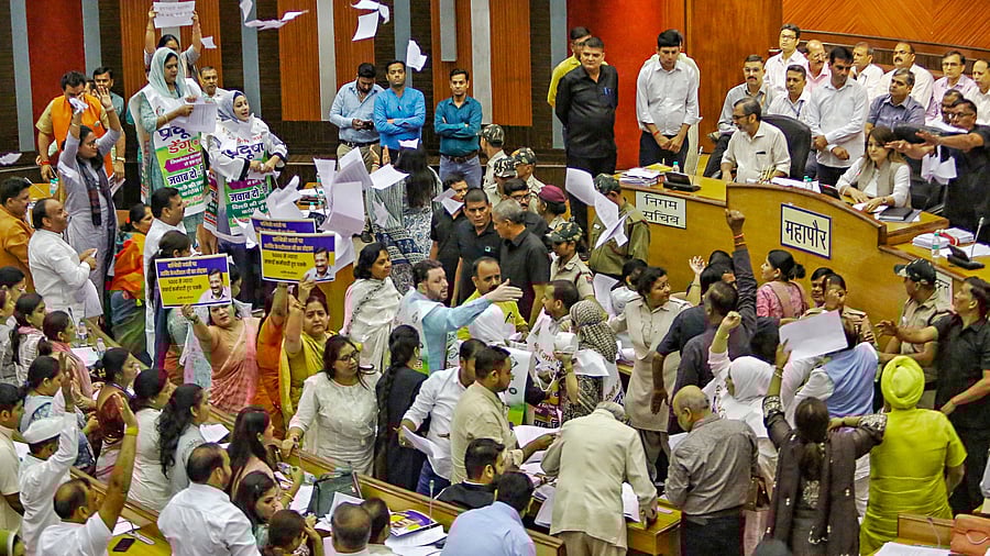 <div class="paragraphs"><p>Representative image of a Municipal Corporation of Delhi (MCD) session at Civic Centre, in New Delhi.</p></div>