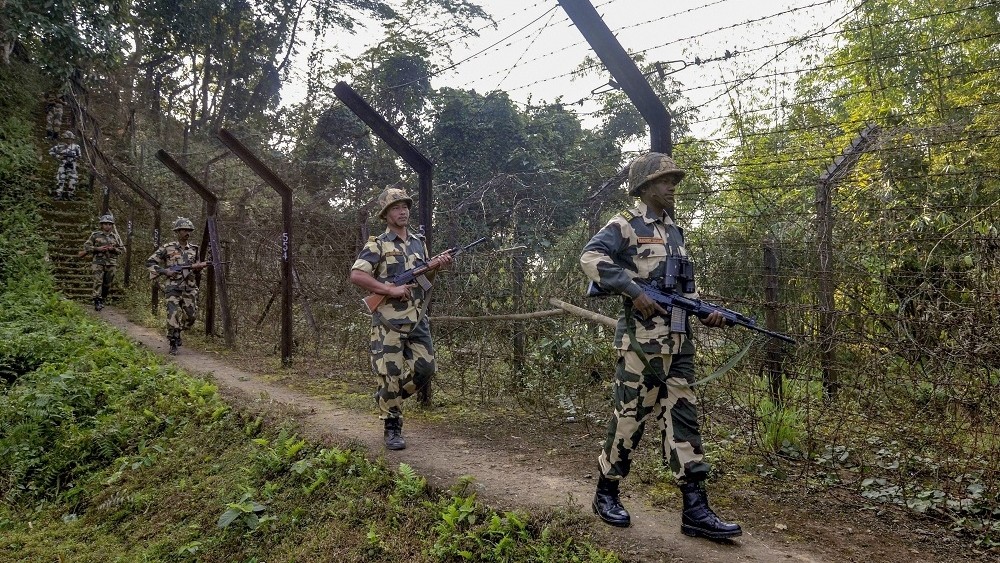 <div class="paragraphs"><p>Border Security Force (BSF) 166th Battalion personnel deployed across Indo-Bangla international border. </p></div>