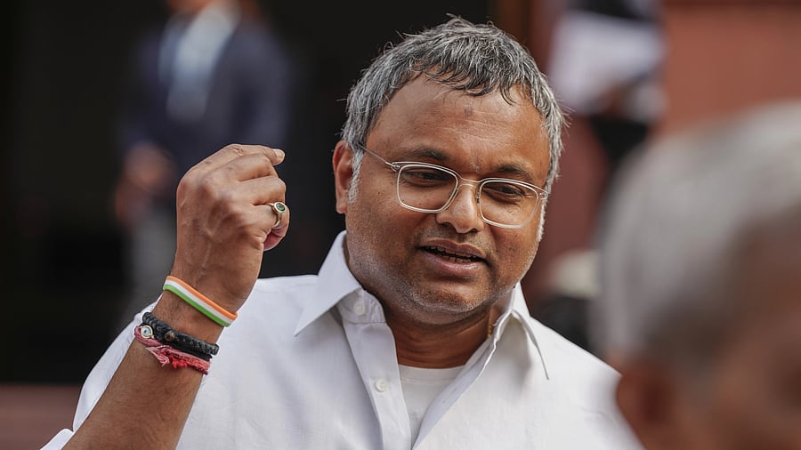 <div class="paragraphs"><p>Congress MP Karti Chidambaram. </p></div>