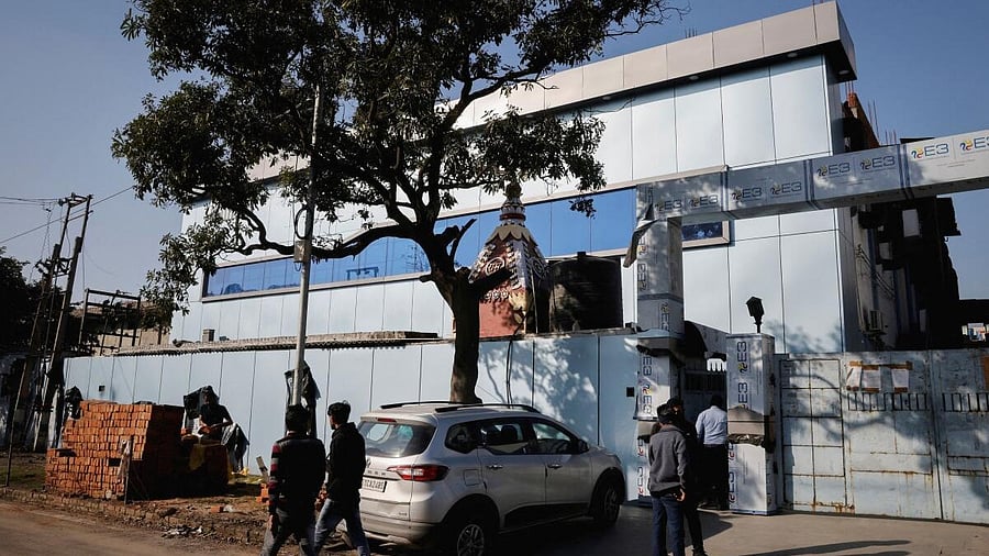 <div class="paragraphs"><p>View of the Maiden Pharmaceuticals building. Maiden Pharmaceuticals was linked to the Gambia cough syrup deaths by WHO. </p></div>