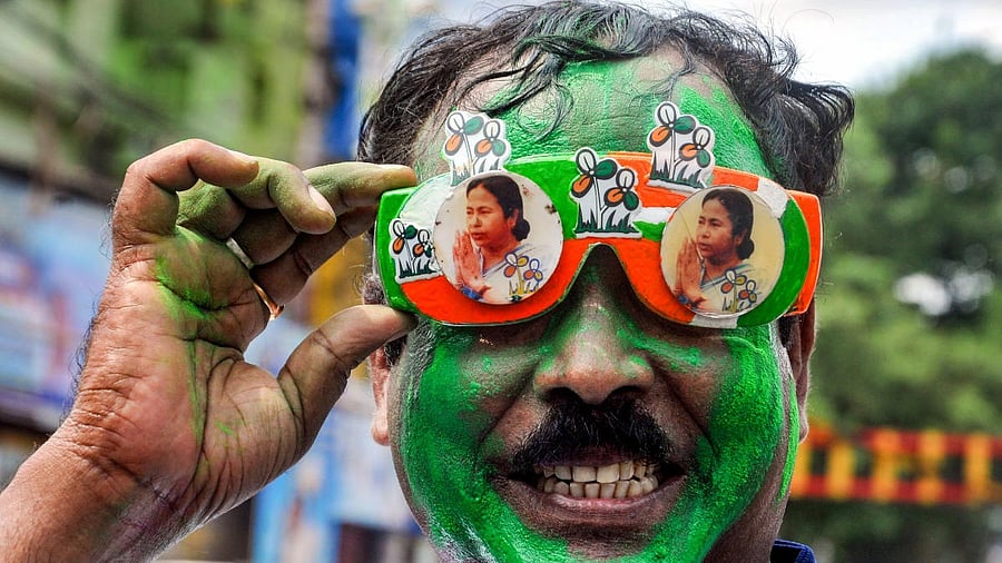 <div class="paragraphs"><p>Trinamool Congress (TMC) supporter.</p></div>