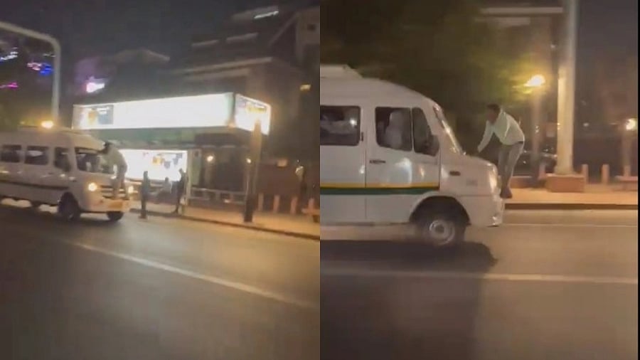 <div class="paragraphs"><p>Videos of the incident, which took place on Sunday night, went viral on social media.</p></div>