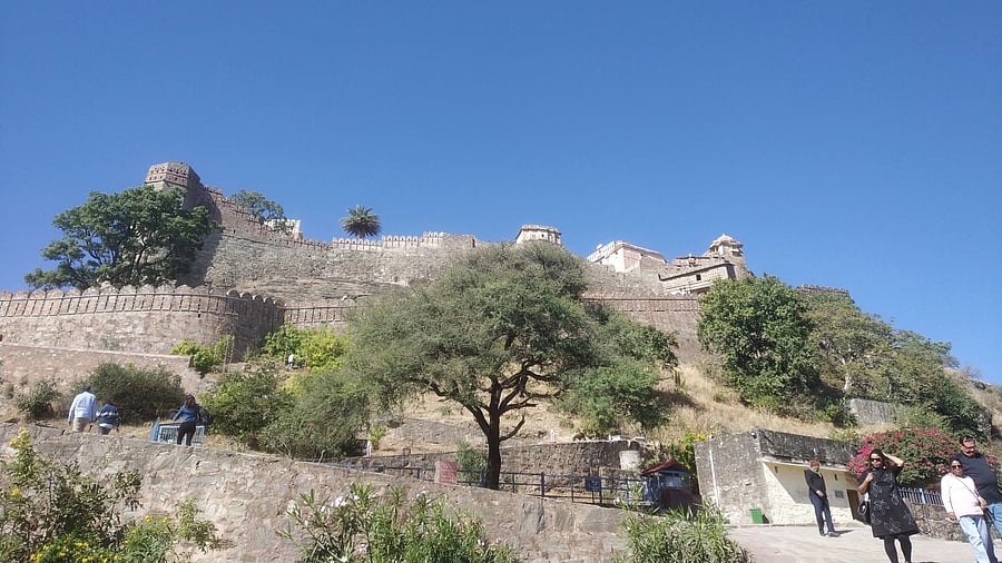 <div class="paragraphs"><p>Situated 84 km&nbsp;away from Udaipur, the fort and its encircling wall were constructed over 15 years, from 1443 to 1458.&nbsp;</p></div>