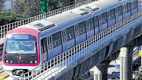<div class="paragraphs"><p>Namma Metro.&nbsp;</p></div>