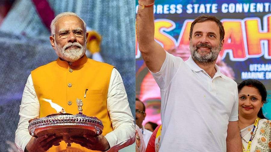 <div class="paragraphs"><p>PM Narendra Modi and Congress leader Rahul Gandhi.</p></div>