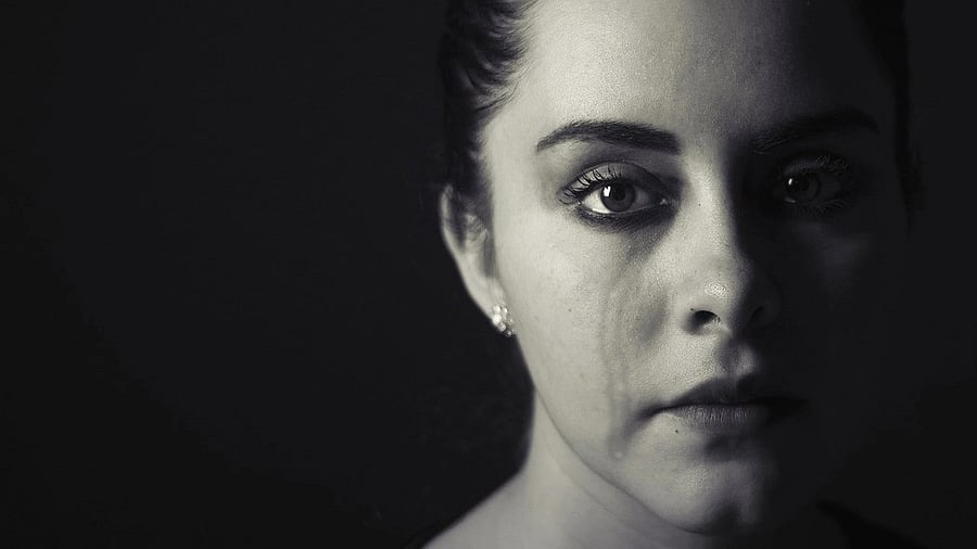 <div class="paragraphs"><p>Representative image of a woman crying. </p></div>