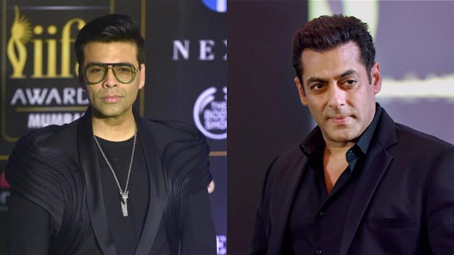 <div class="paragraphs"><p>Filmmaker Karan Johar and superstar Salman Khan.</p></div>
