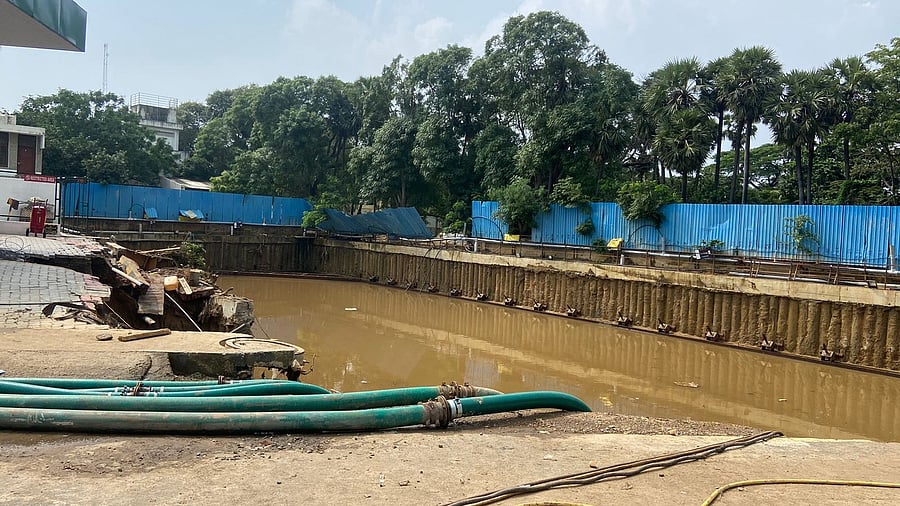 <div class="paragraphs"><p>A photo showing the flooded trench.</p></div>