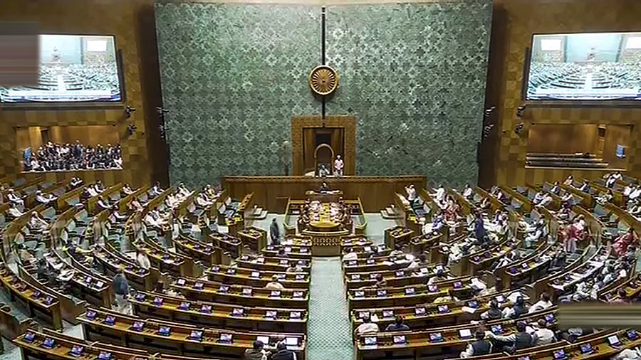 <div class="paragraphs"><p>Parliamentarians in the Lok Sabha during the Winter session of Parliament, in New Delhi, Wednesday, Dec. 13, 2023. </p></div>
