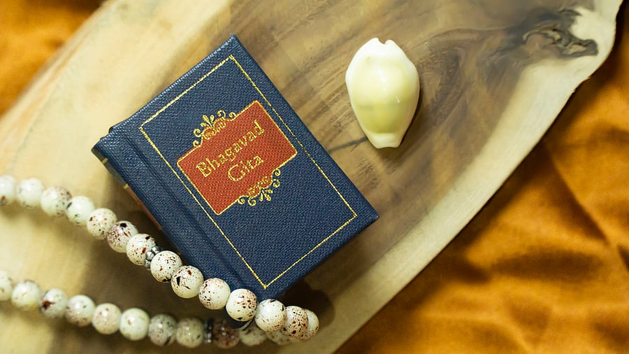<div class="paragraphs"><p>Representative image of the Bhagvad Gita.</p></div>