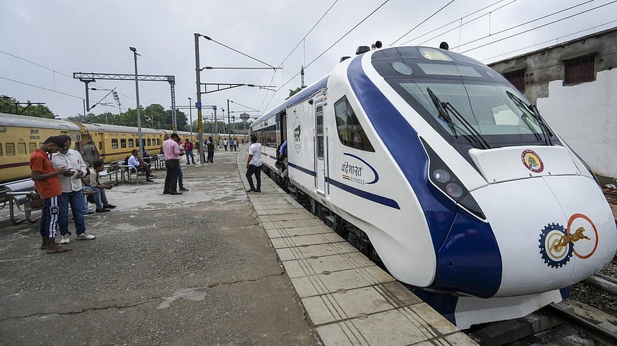 <div class="paragraphs"><p>Representative image of a Vande Bharat train.</p></div>