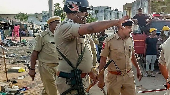 <div class="paragraphs"><p>Police try to control the situation after a communal clash. Representative image. </p></div>