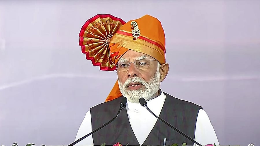 <div class="paragraphs"><p>PM Narendra Modi in Solapur.</p></div>