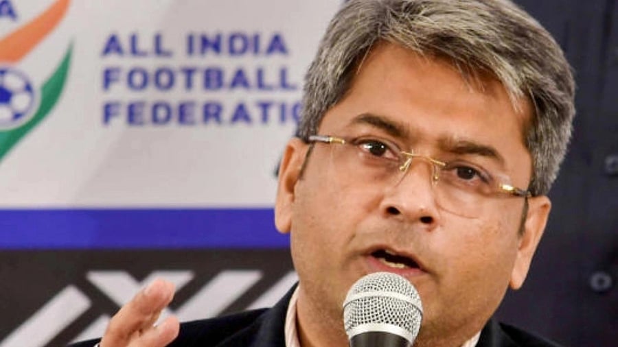 <div class="paragraphs"><p>AIFF President Kalyan Chaubey. </p></div>