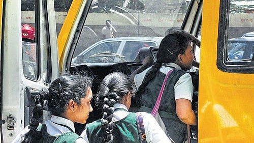 <div class="paragraphs"><p>Representative image of students entering school bus. </p></div>