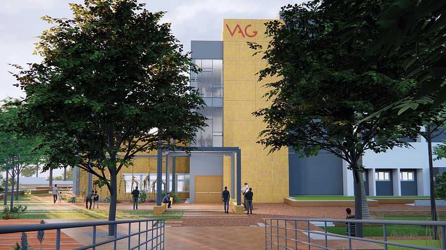 An artist's impression of the makeover of Venkatappa Art Gallery as planned by the Brigade Group.