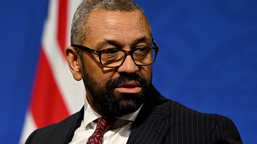 <div class="paragraphs"><p>British Home Secretary James Cleverly.</p></div>