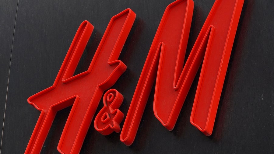 <div class="paragraphs"><p>The logo of fashion retailer H&M.</p></div>