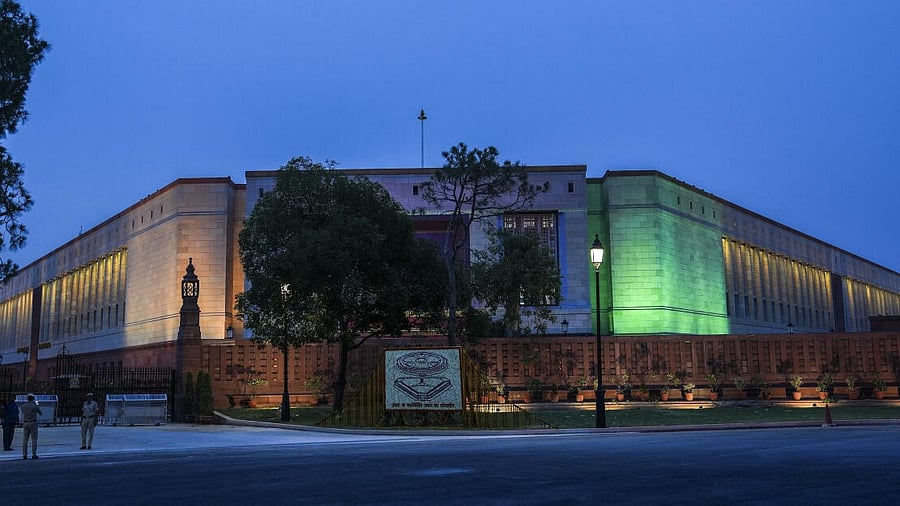 <div class="paragraphs"><p>A view of the new Parliament building.</p></div>