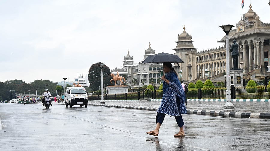 <div class="paragraphs"><p>Bengaluru city will remain cloudy with a light sprinkle of rain on Tuesday. </p></div>