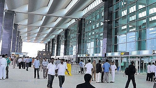 <div class="paragraphs"><p> Kempegowda International Airport.</p></div>