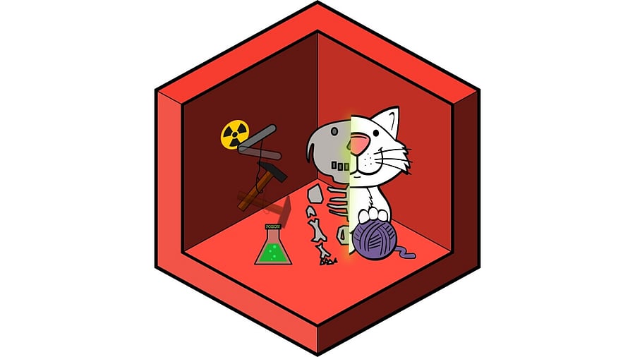 <div class="paragraphs"><p>Schrödinger's Cat.</p></div>