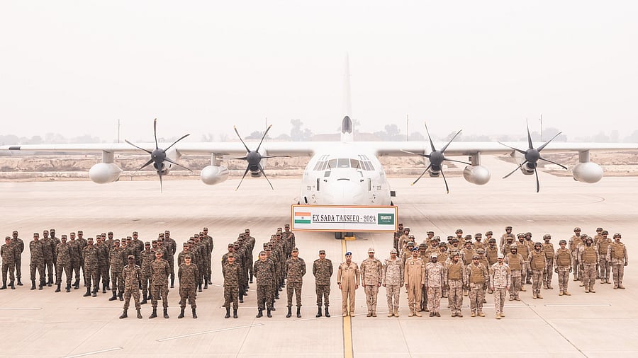 <div class="paragraphs"><p> India-Saudi Arabia joint military exercise</p></div>