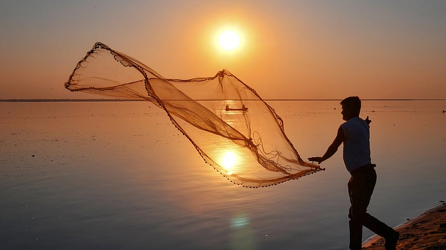 <div class="paragraphs"><p>Representative image showing a man casts fishing net.</p></div>
