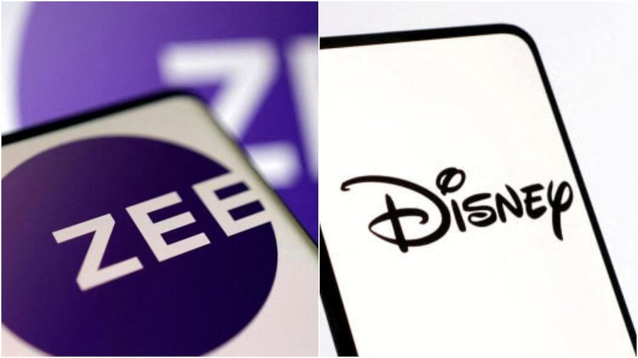 <div class="paragraphs"><p>Logos of Zee and Disney.</p></div>