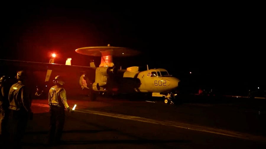 <div class="paragraphs"><p>The US military also said it struck multiple Houthi one-way attack uncrewed aerial vehicles, or drones, and an anti-ship cruise missile over the Red Sea.</p></div>