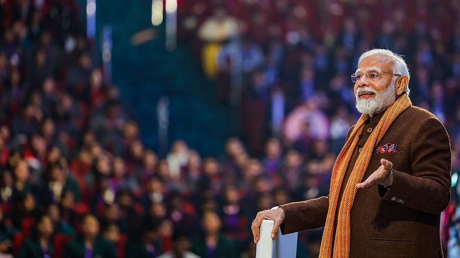 <div class="paragraphs"><p>PM at Pariksha Pe Charcha 2024.</p></div>