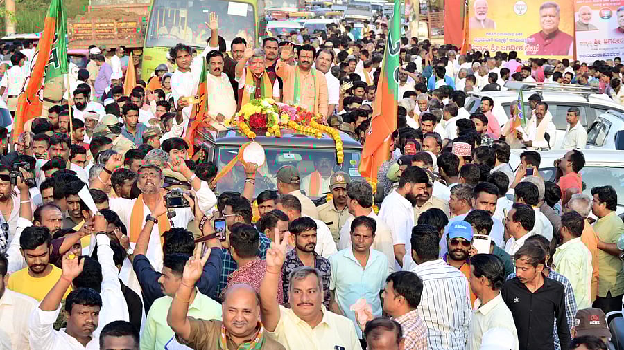<div class="paragraphs"><p>A rally being organised towards welcoming former chief minister Jagadish Shettar in Hubballi on Sunday, after he come to the City for the first time after rejoining the BJP. </p></div>