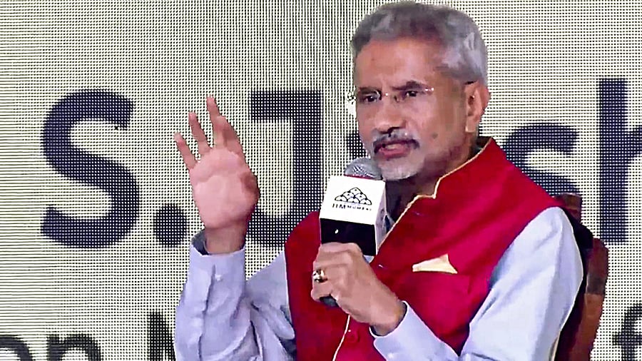 <div class="paragraphs"><p> External Affairs Minister S Jaishankar speaks during an interaction, at IIM Mumbai, Tuesday, January 30, 2024. </p></div>