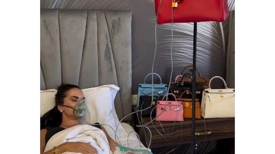<div class="paragraphs"><p>A snapshot of the video posted by Italian influencer Giulia Nati.&nbsp;</p></div>
