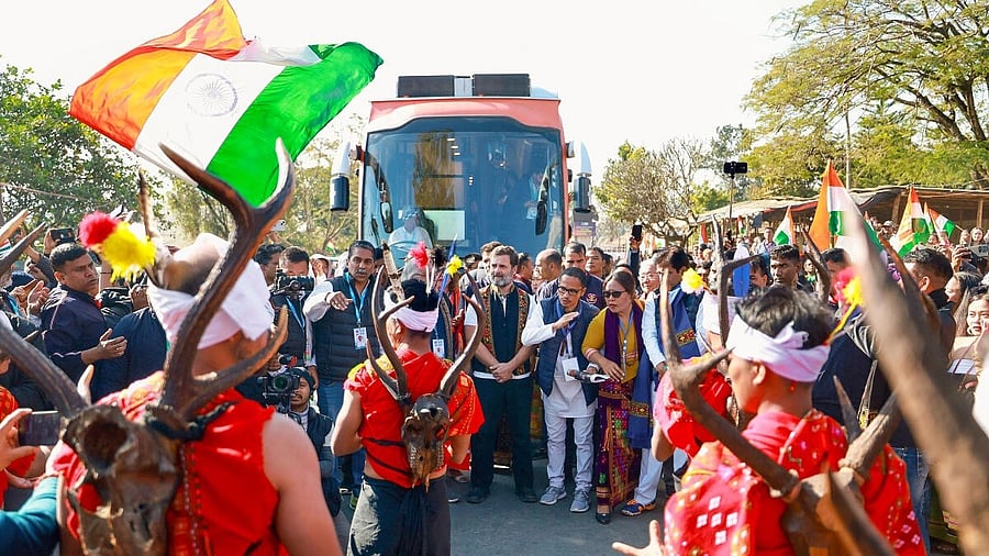 <div class="paragraphs"><p>Rahul Gandhi on Day 1 of Bharat Jodo Yatra</p></div>