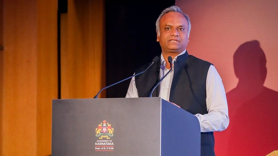 Minister for IT/BT Priyank Kharge at GAFX 2024