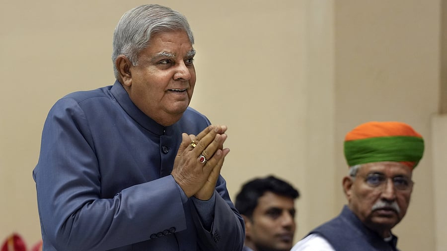 <div class="paragraphs"><p>Vice President Jagdeep Dhankhar.</p></div>