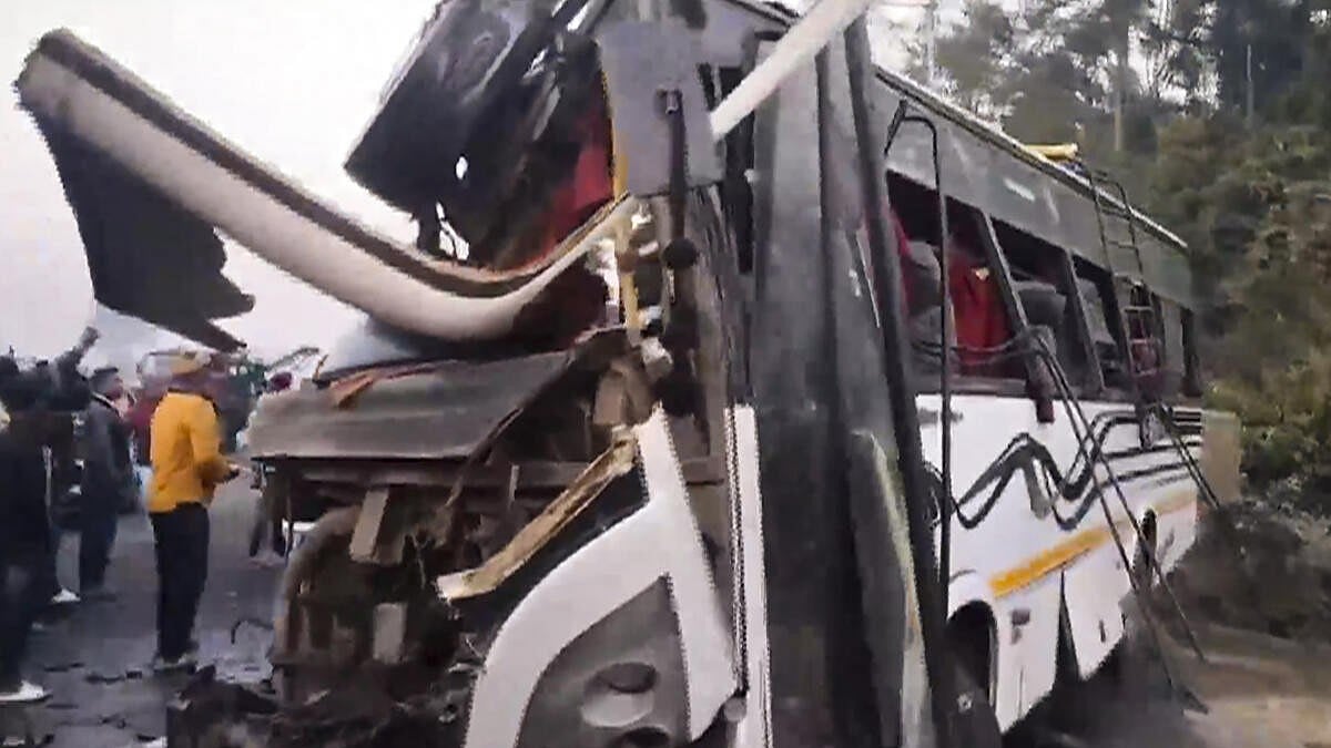 Assam Mishap 12 Killed Several Injured In Bus Truck Collision In Golaghat