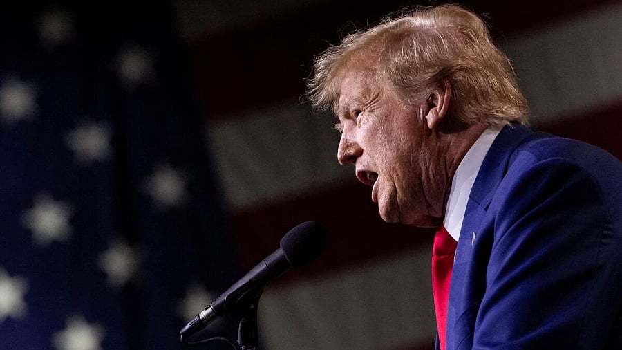 <div class="paragraphs"><p>Republican presidential candidate and former US President Donald Trump</p></div>