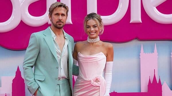 <div class="paragraphs"><p>Ryan Gosling and Margot Robbie at the European premiere of Barbie in London.</p></div>