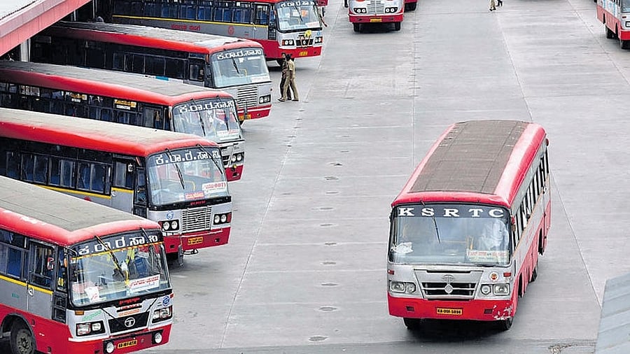 <div class="paragraphs"><p>A KSRTC bus stand.</p></div>
