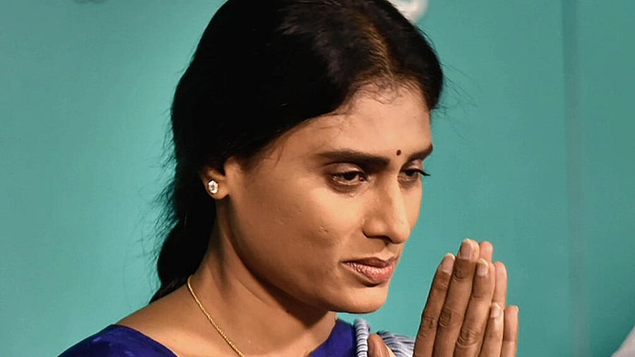 <div class="paragraphs"><p>Y S Sharmila.</p></div>