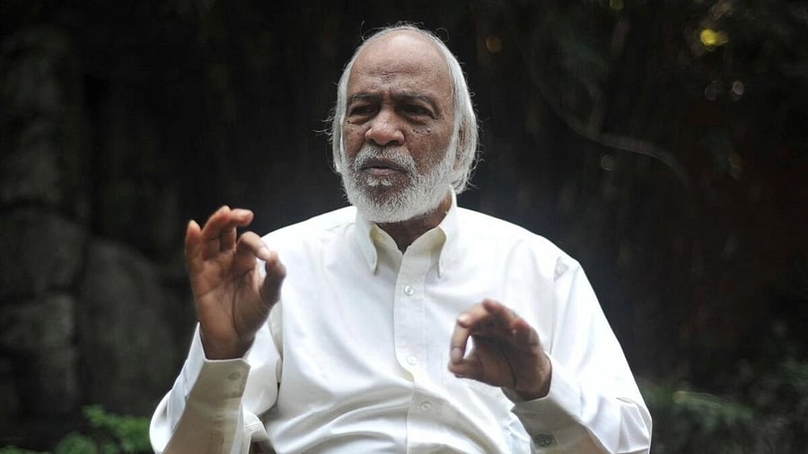 <div class="paragraphs"><p>Bangladesh Nationalist Party’s Standing Committee member Abdul Moyeen Khan gestures during an interview with Reuters at his residence in Dhaka, Bangladesh, December 18, 2023.</p></div>