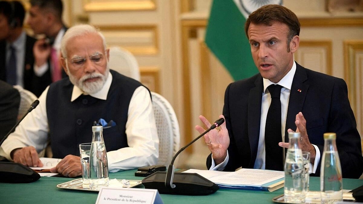 PM Modi and Macron Discuss West Asia Peace and Diplomacy